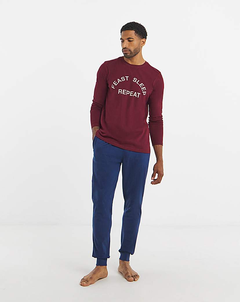 New In - Feast Sleep Repeat Pyjamas