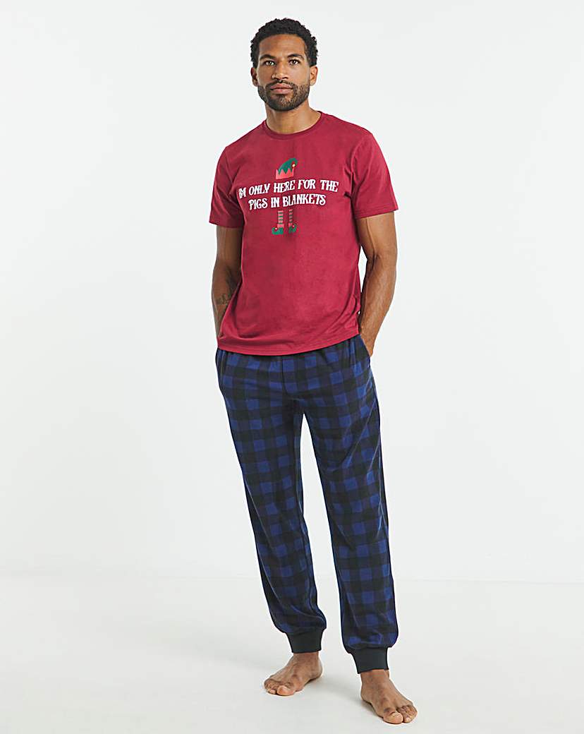 New In - Christmas Graphic Check Pyjamas