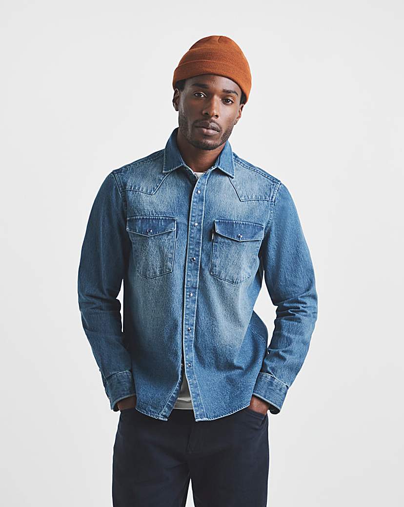 New In - Union Western Denim Shirt Regular