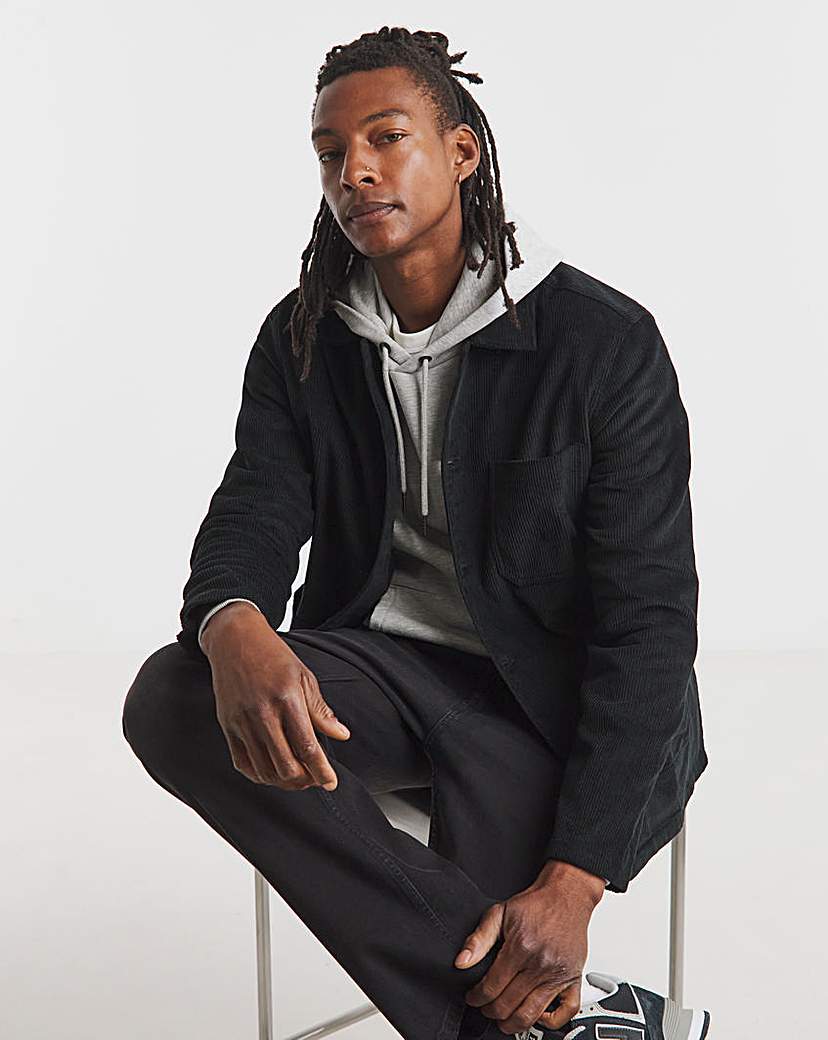 New In - Cord Patch Pocket Overshirt Regular
