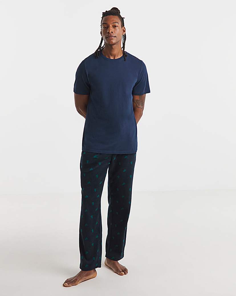 New In - Christmas Tree Fleece Loungepant