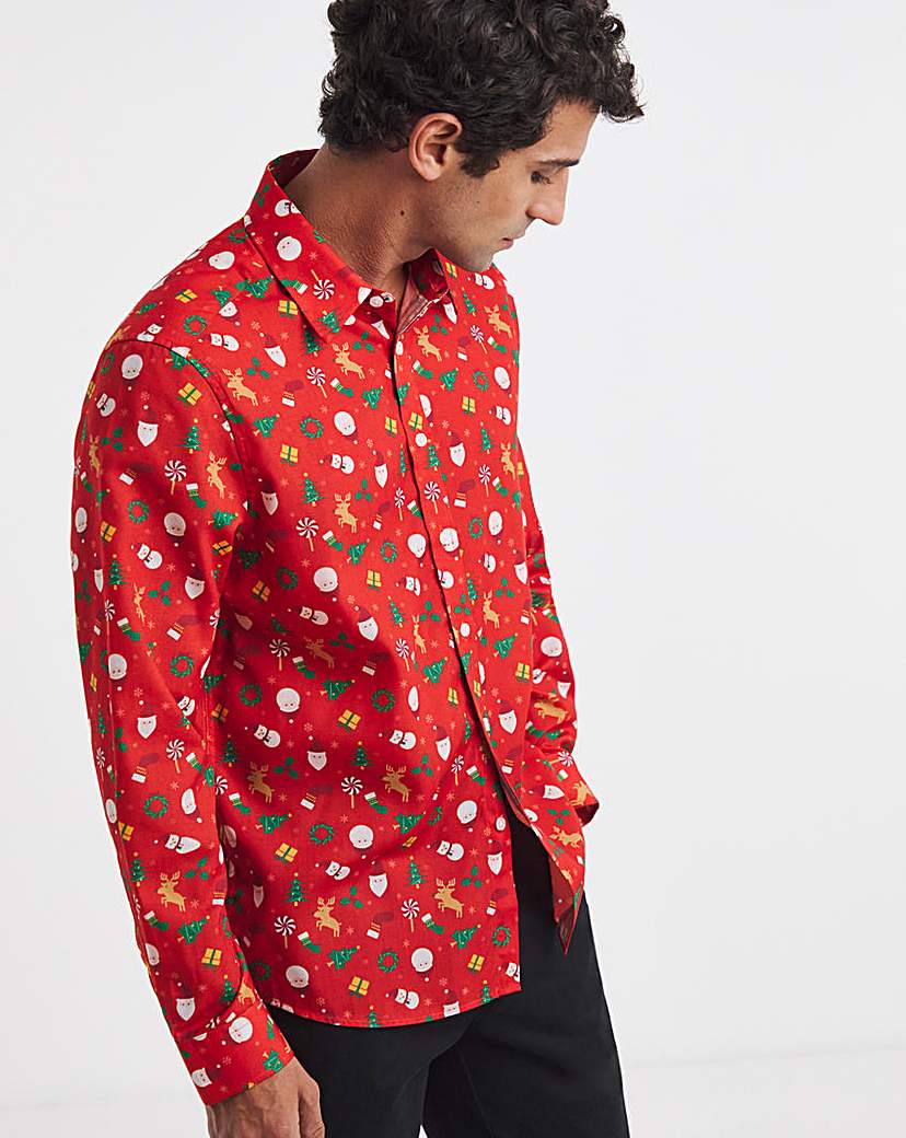 New In - Christmas Novelty Shirt Long