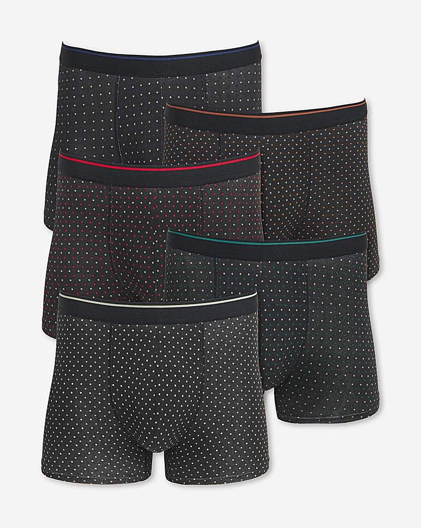 New In - 5 Pack Polka Dot Hipsters