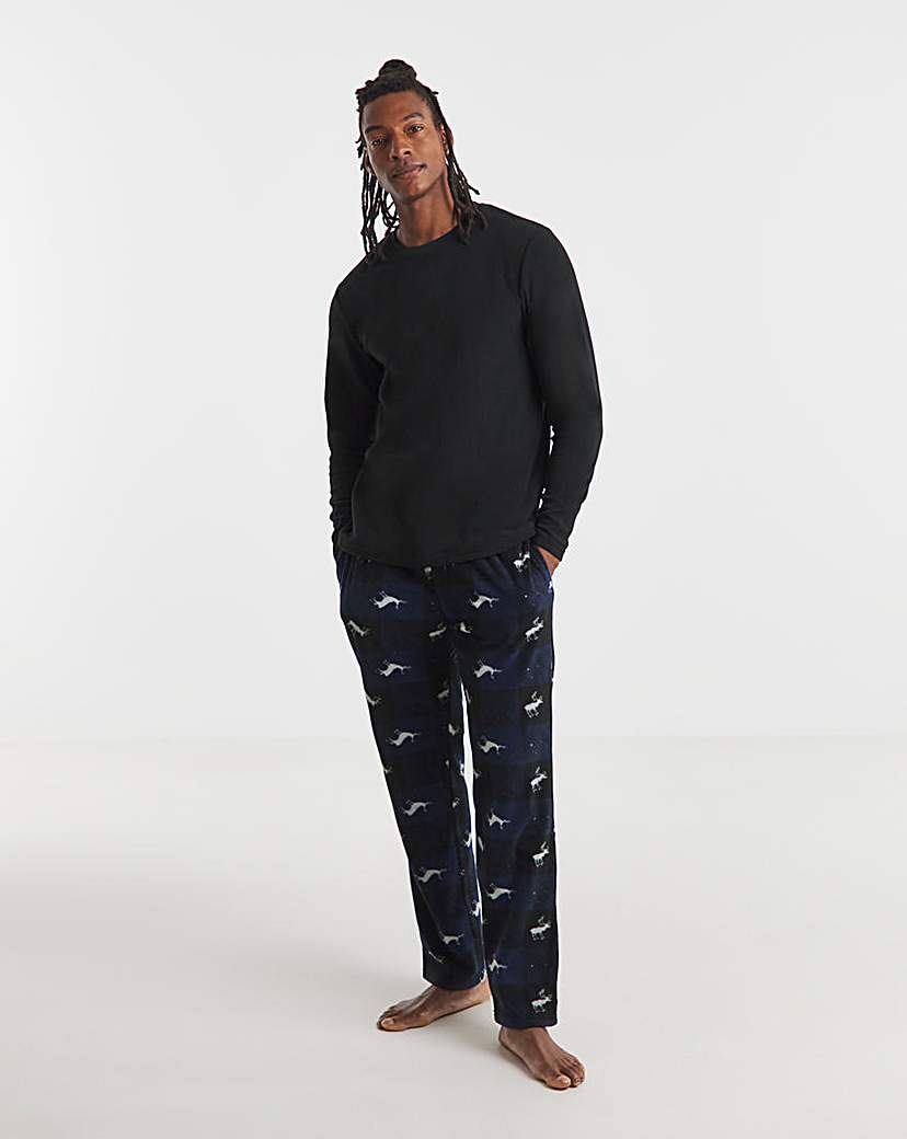 New In - Christmas Microfleece Pyjamas