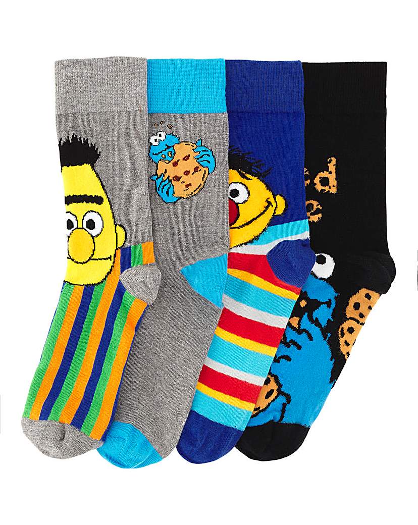 Image of Sesame Street 4 Pack Socks