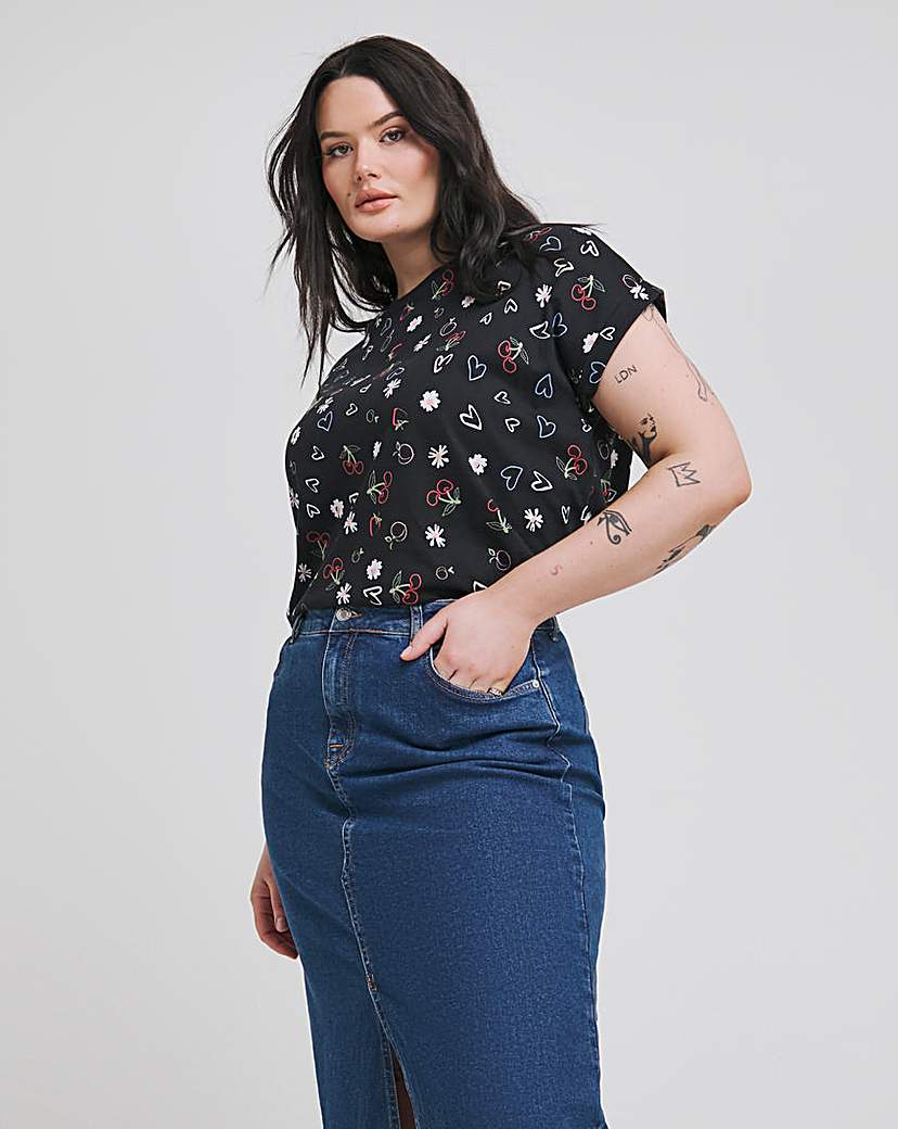 Plus Size Longline Tees | Simply Be
