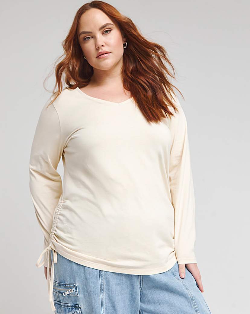 Ruched Side Goddess Top