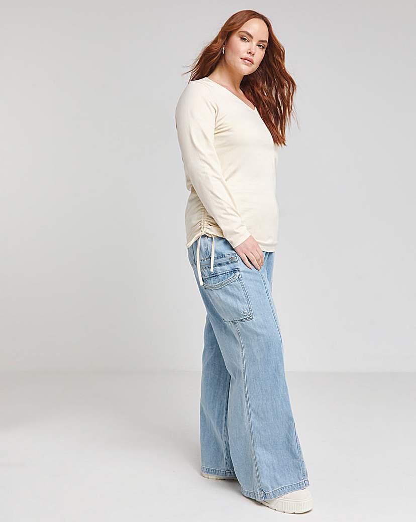 Ruched Side Goddess Top