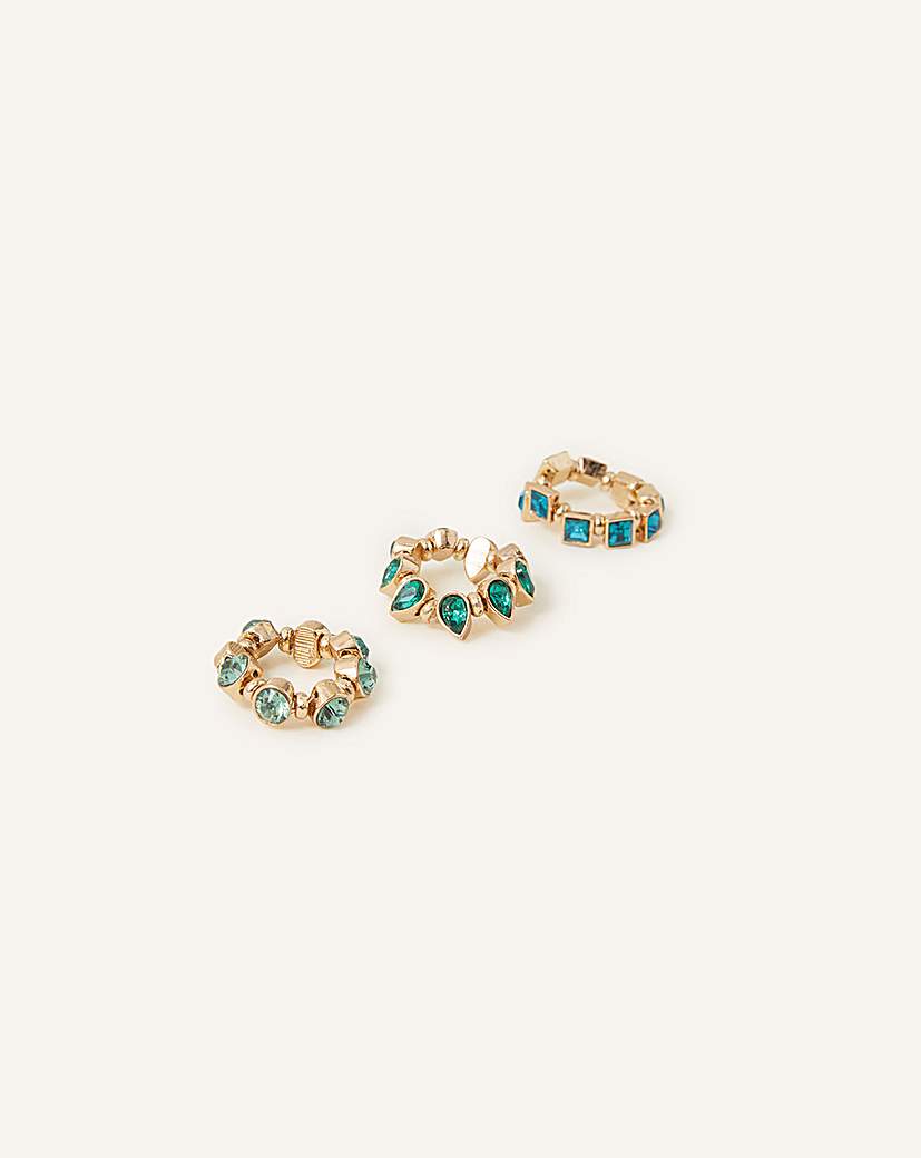 Image of Accessorize Stacking Rings Set of Three