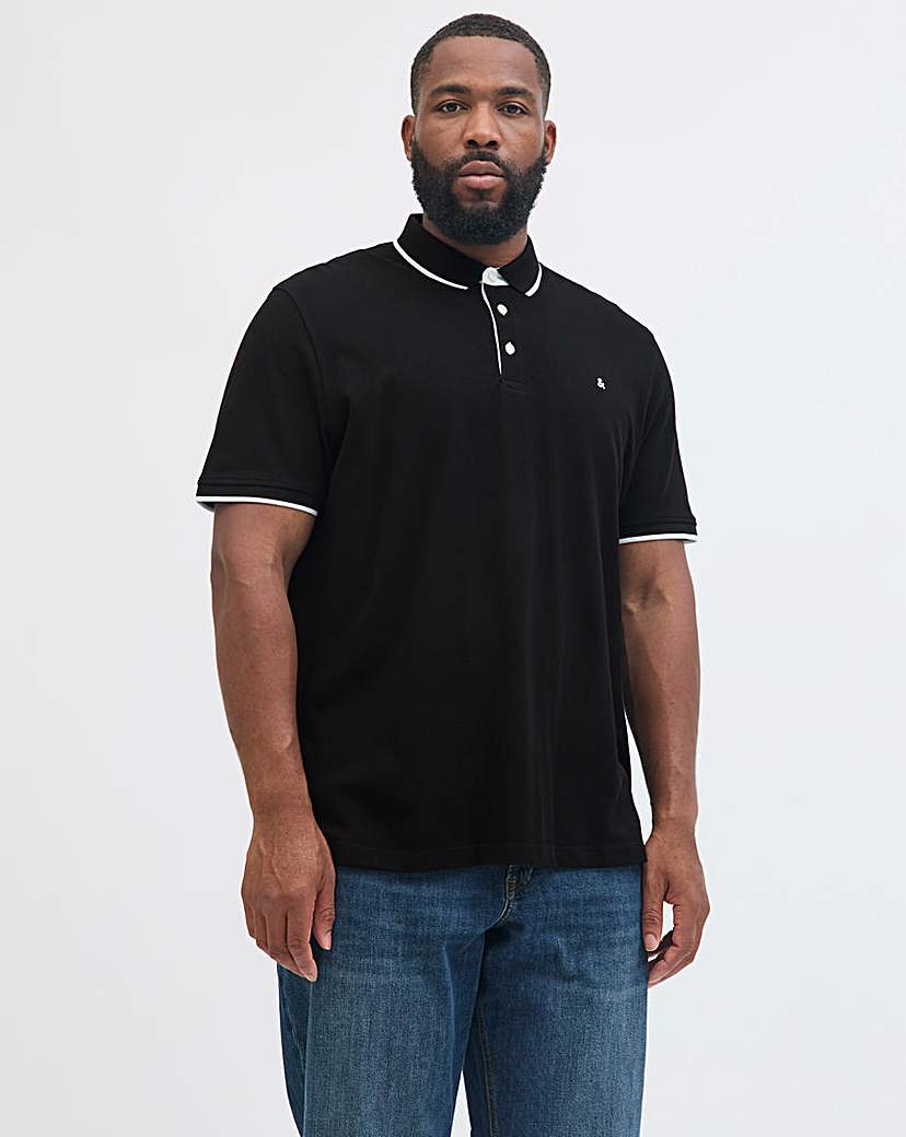 New In - Jack & Jones Premium Paulos Tipped Polo