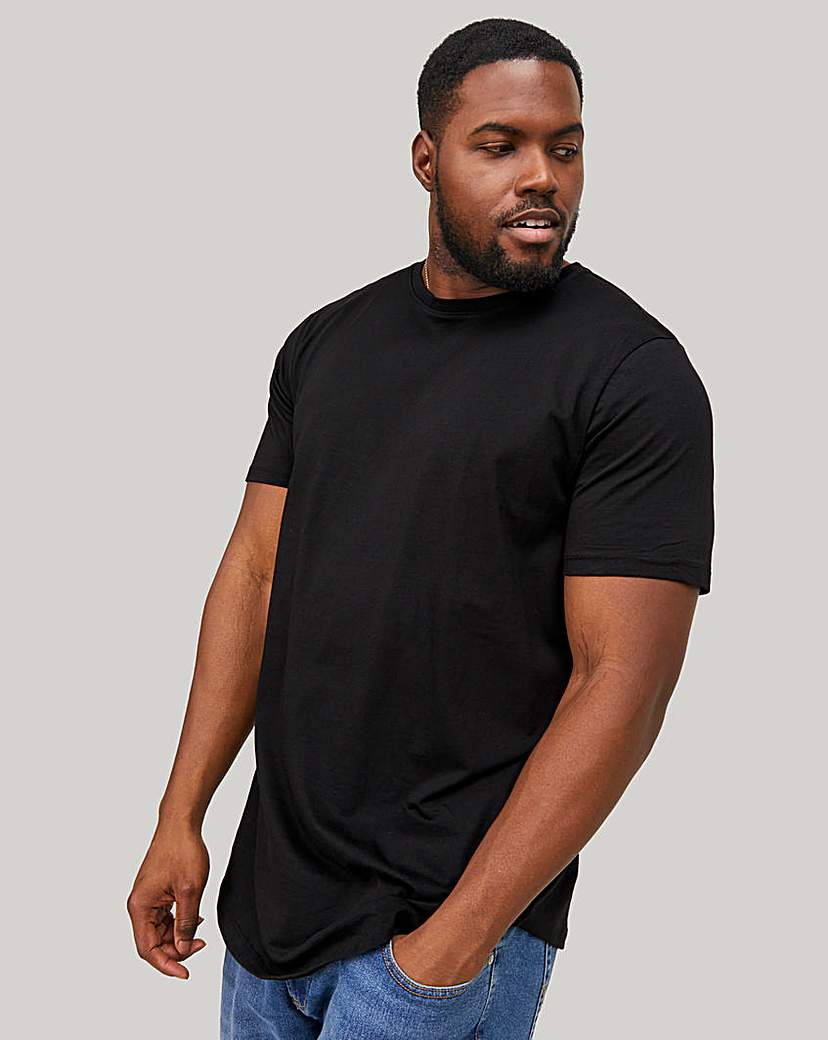 New In - Jack & Jones Noa Curved Hem T-Shirt