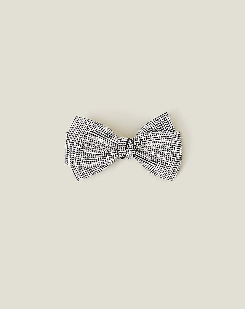Image of Accessorize Sparkle Bow Hair Clip