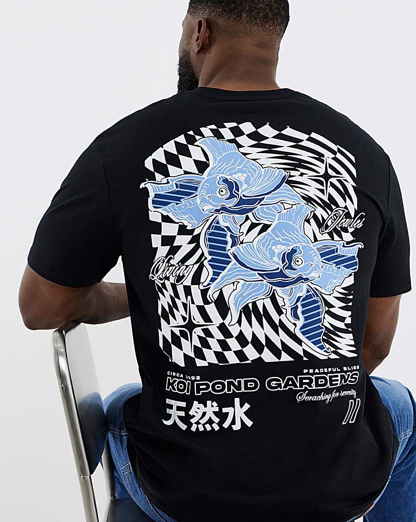 Jack & Jones Graphic T-Shirt - Black