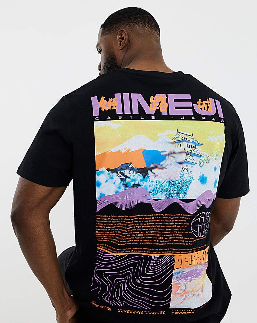 Jack & Jones Graphic T-Shirt - Black