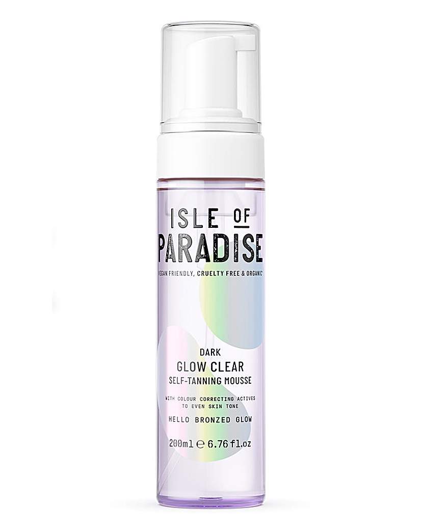 Isle Of Paradise Glow Clear Mousse Dark