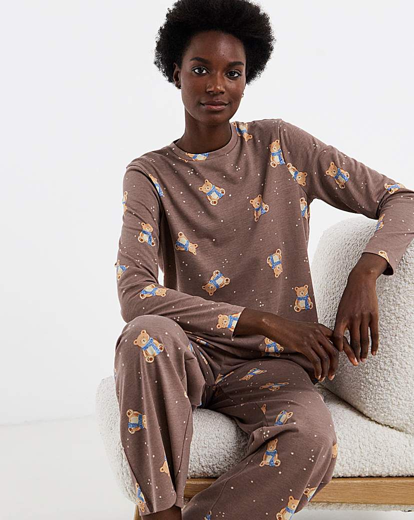 Value Bear Print Pyjama Set