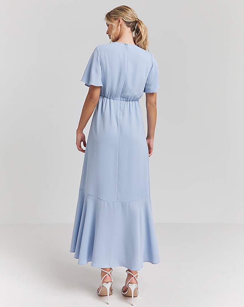 Joanna Hope Belt Ruffle Dress