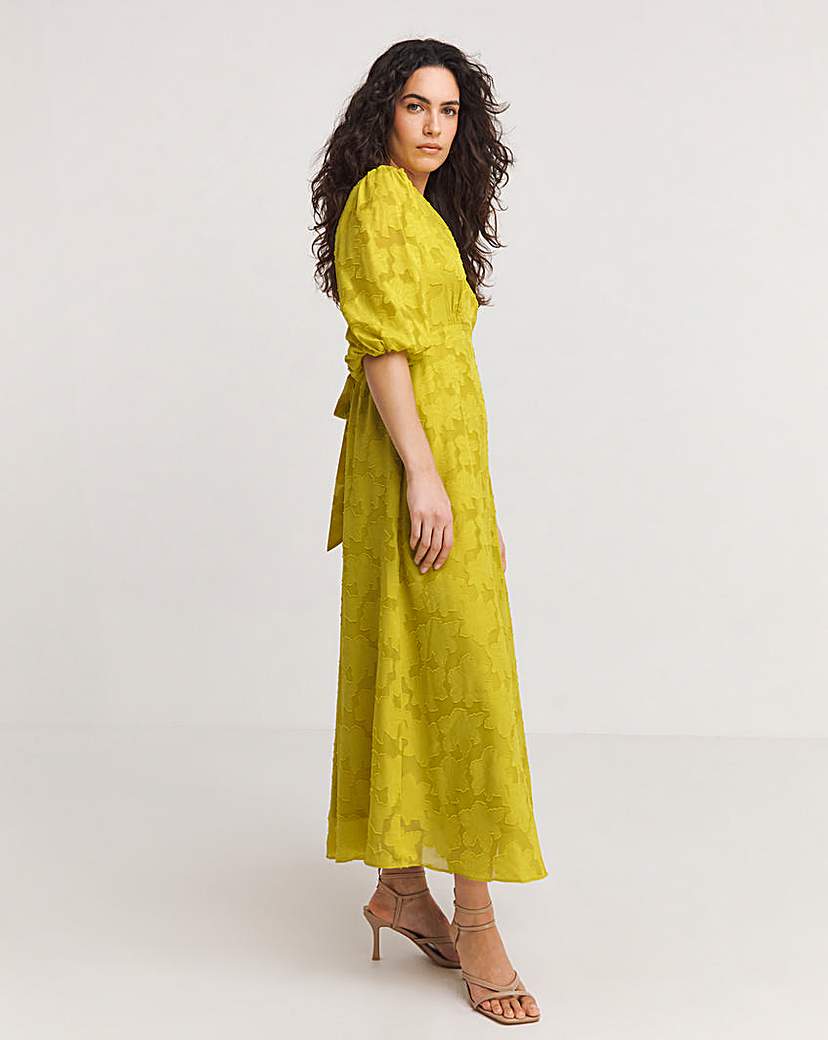 Joanna Hope Burnout Maxi Dress