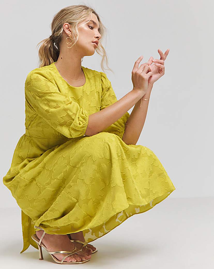 Joanna Hope Burnout Maxi Dress
