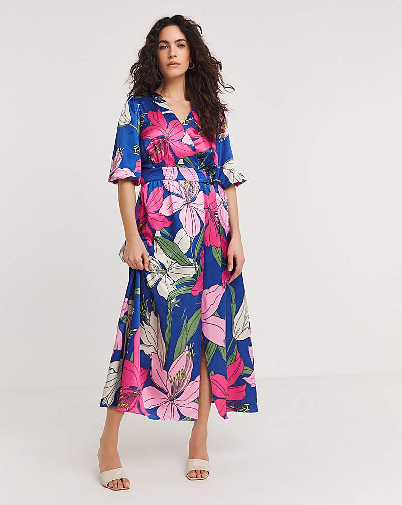 Joanna Hope Wrap Belted Dress