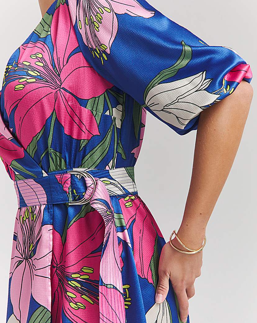Joanna Hope Wrap Belted Dress