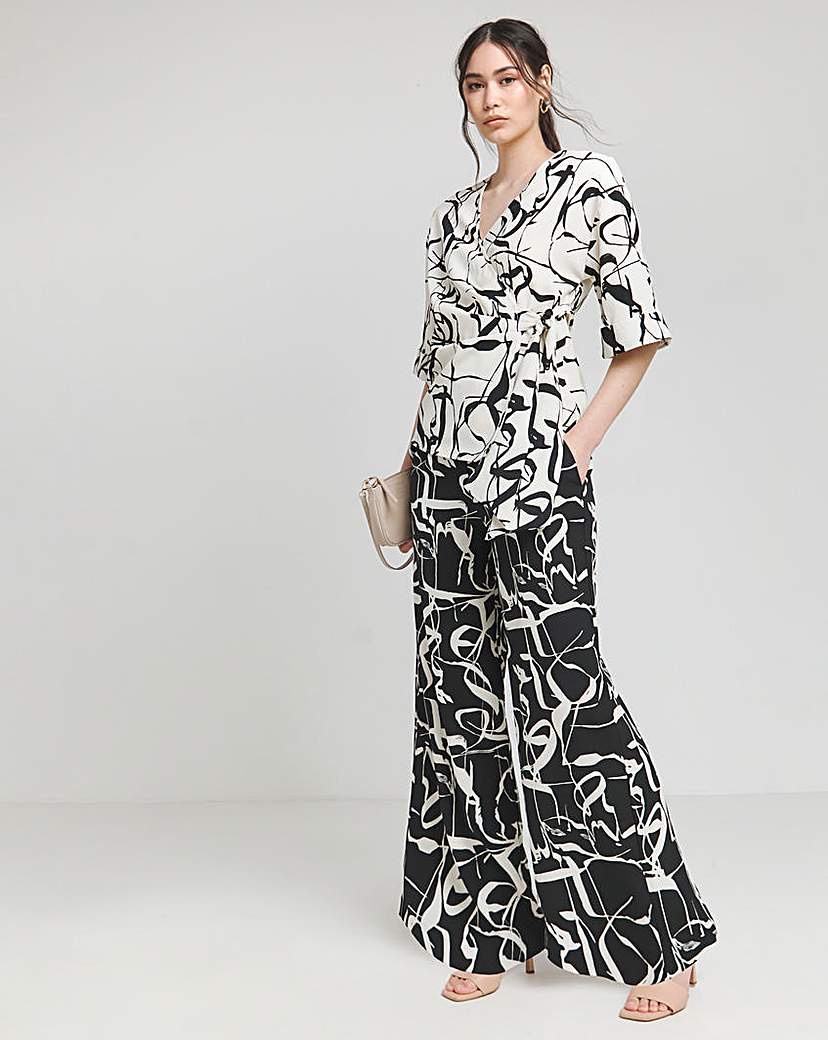 Joanna Hope Wide Leg Trousers