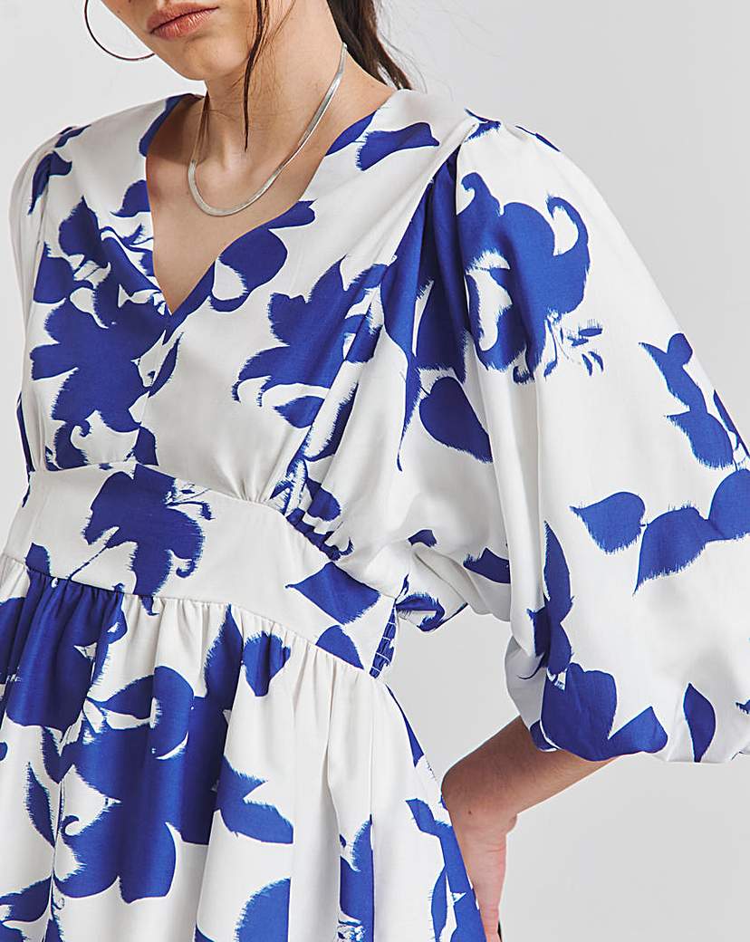 Joanna Hope Blouson Sleeve Blouse