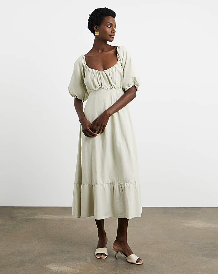 Joanna Hope Linen Mix Dress