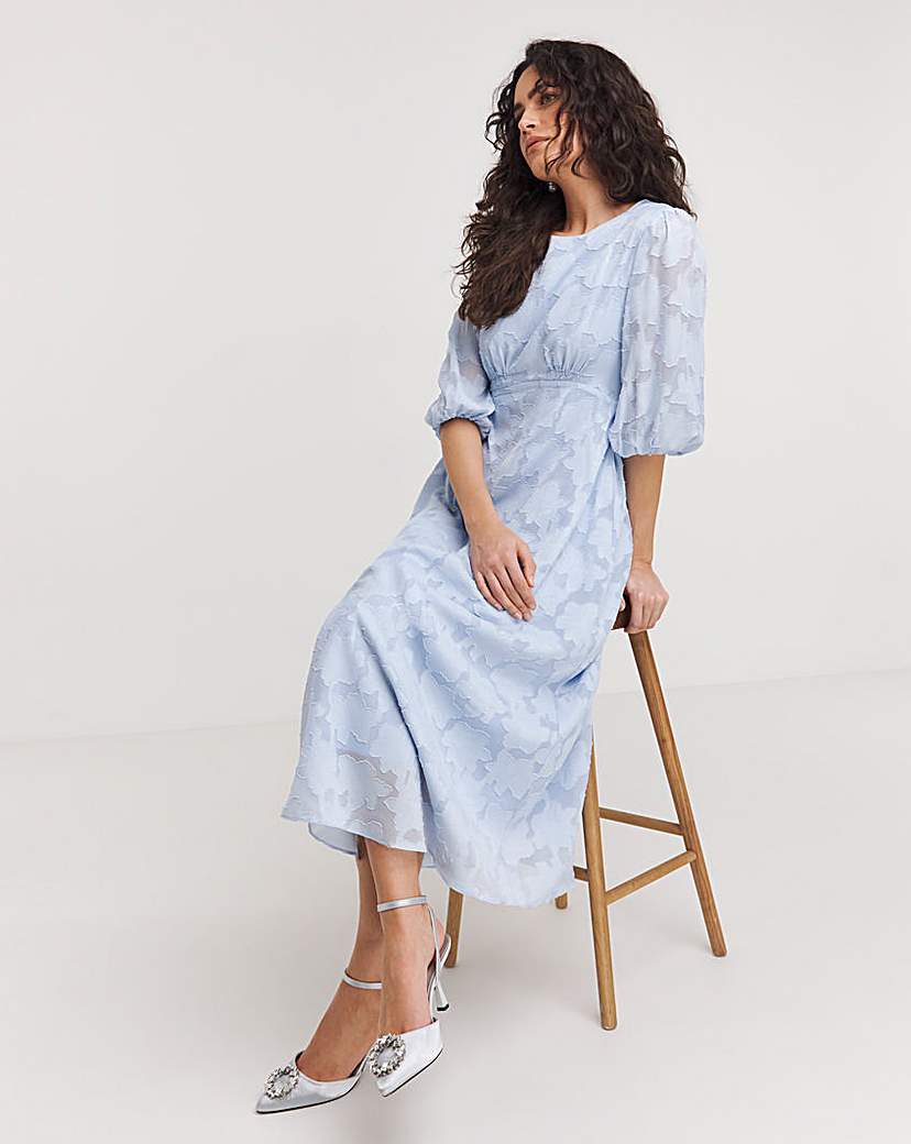 Joanna Hope Burnout Maxi Dress