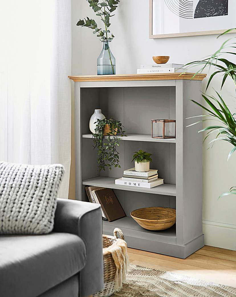 Julipa Ashford Small Bookcase - Grey