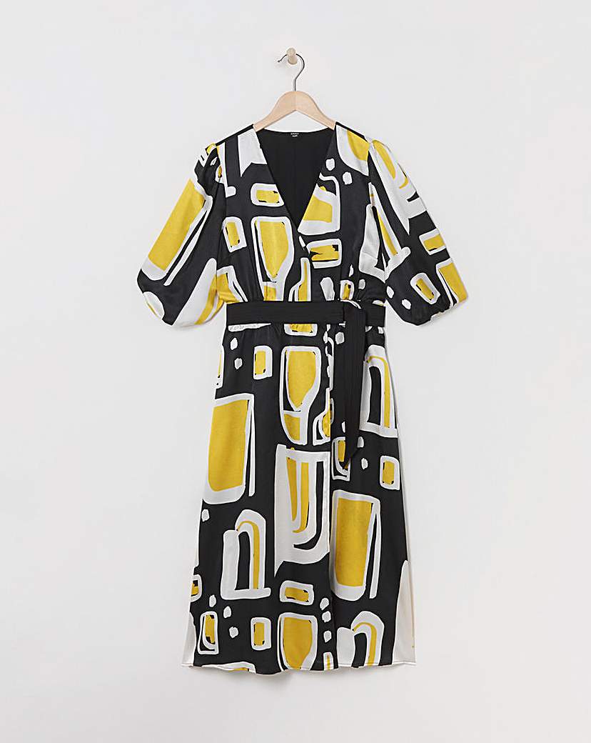 Joanna Hope Wrap Belt Dress
