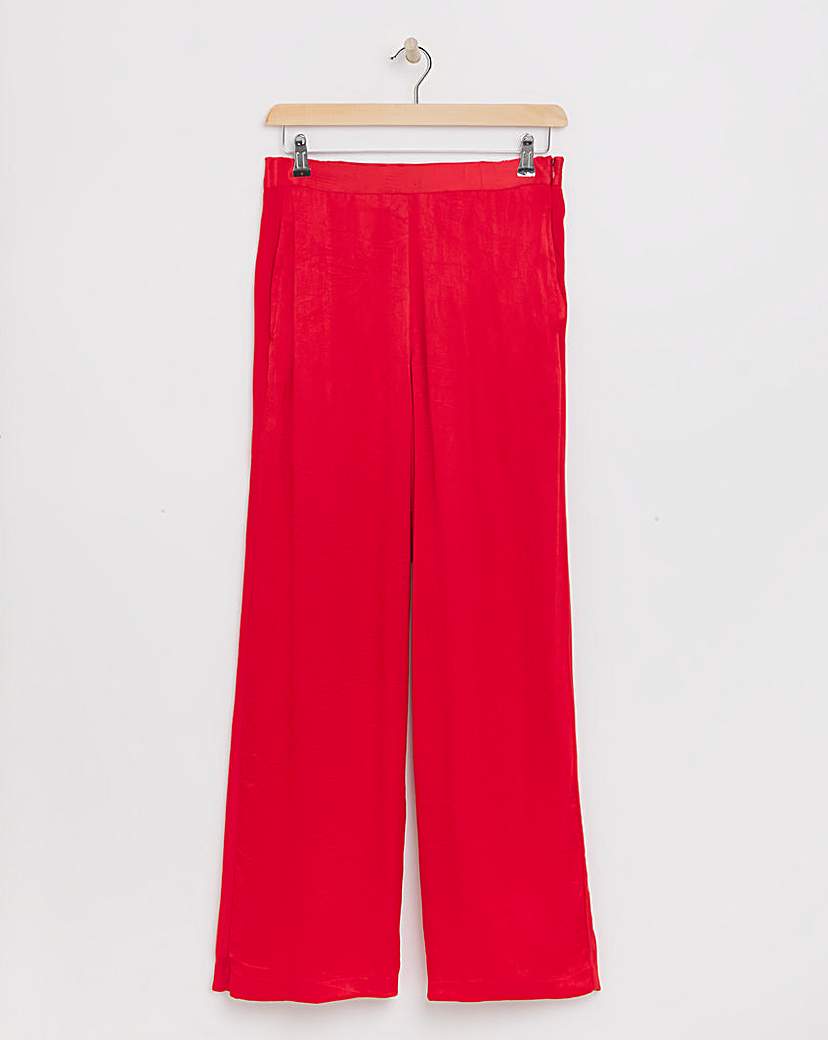Joanna Hope Satin Wide Leg Trousers