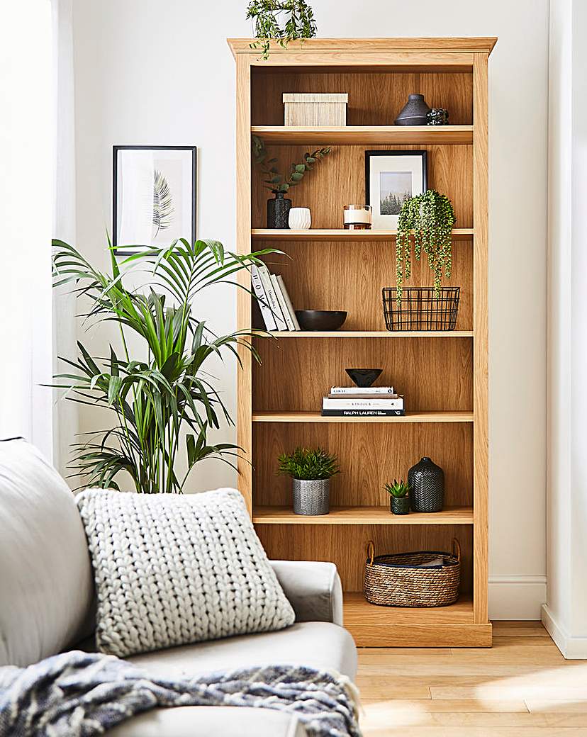 Julipa Ashford Large Bookcase - Oak