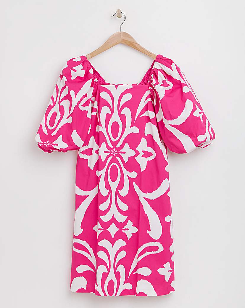 Joanna Hope Cotton Shift Dress