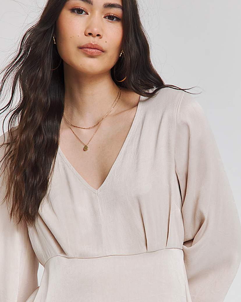 Joanna Hope Satin Blouse