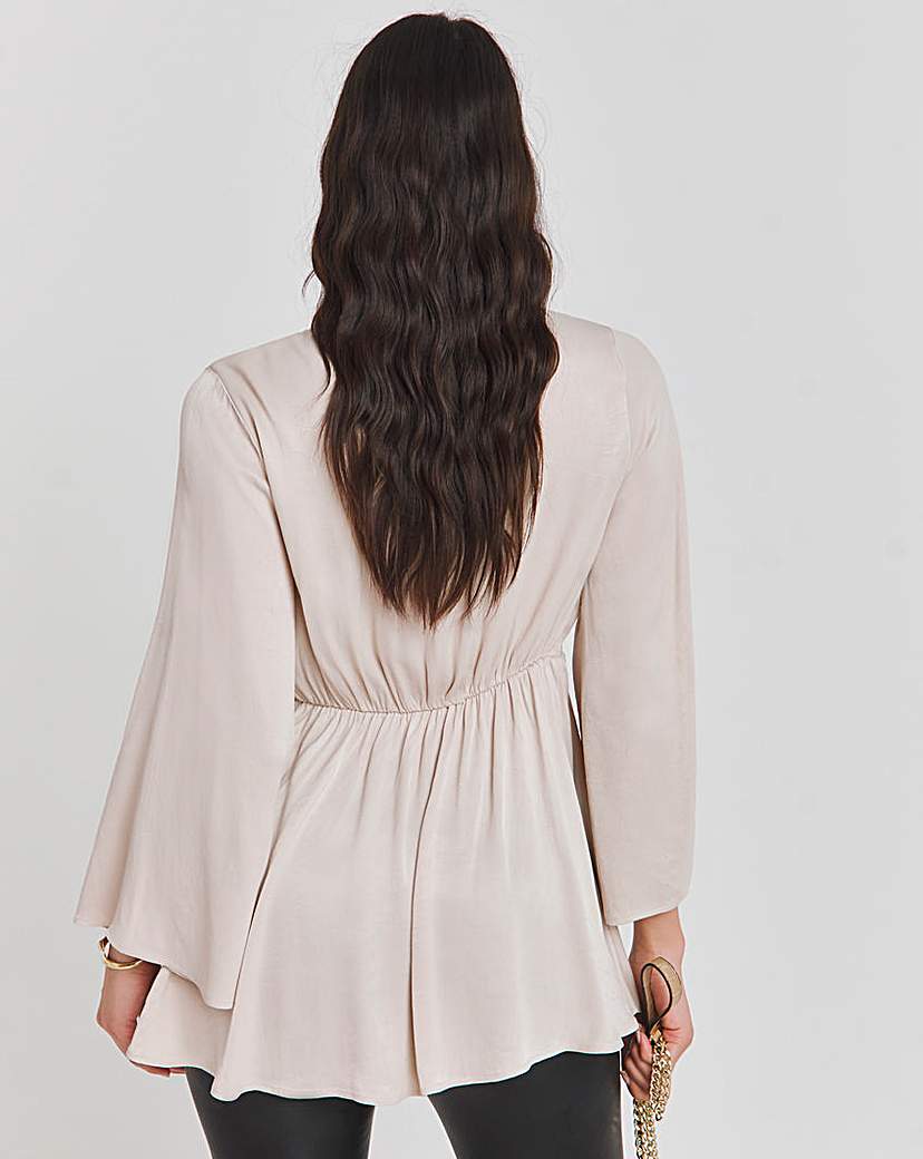 Joanna Hope Satin Blouse