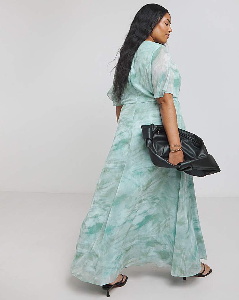 Joanna Hope Chiffon Column Dress