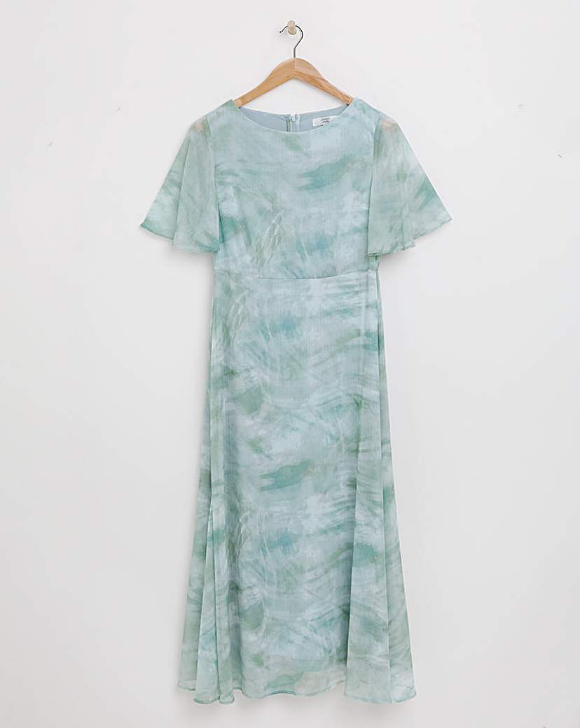 Joanna Hope Chiffon Column Dress