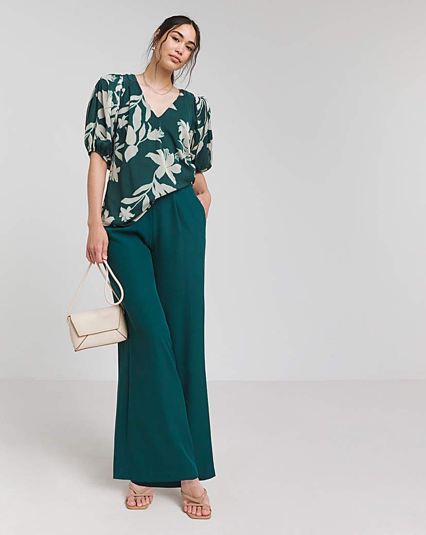 Joanna Hope Puff Sleeve Blouse