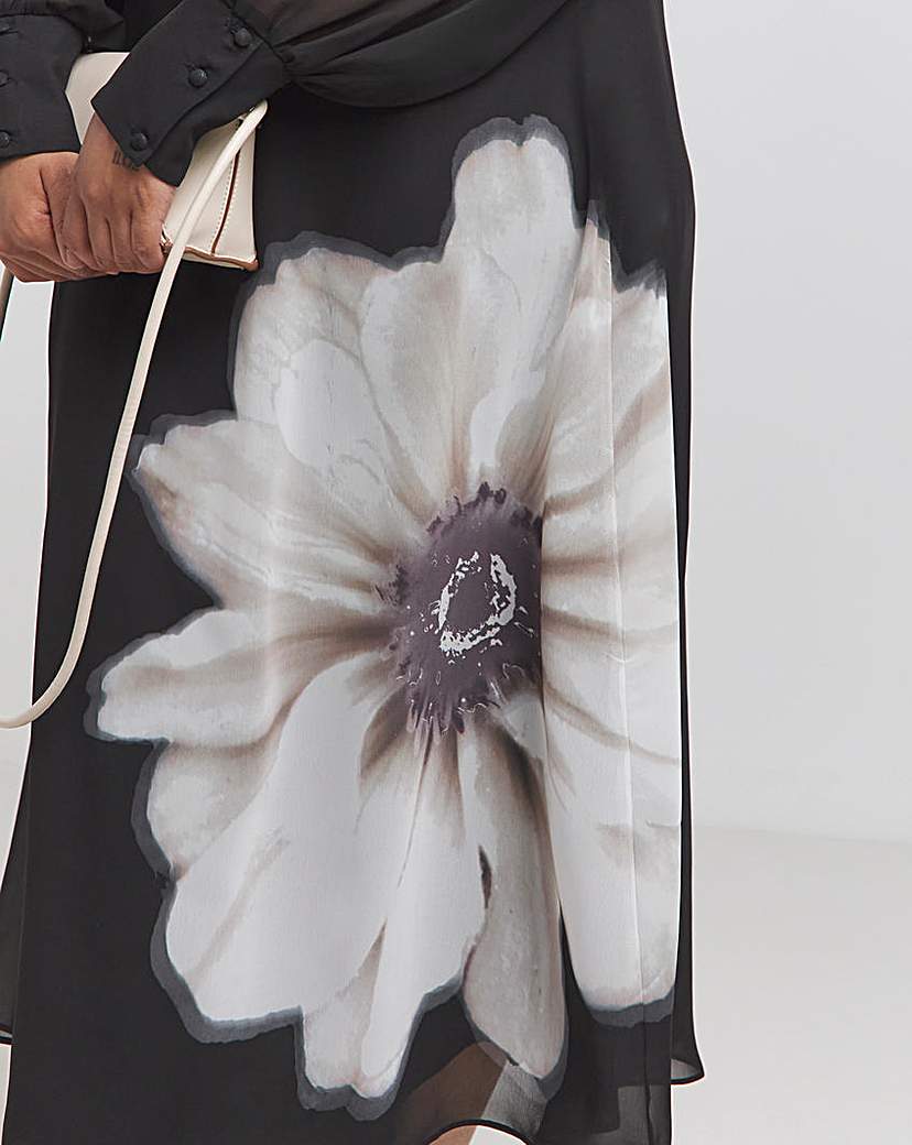 Joanna Hope Chiffon Slip Skirt
