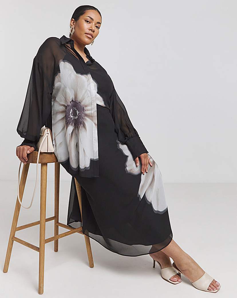 Joanna Hope Chiffon Shirt