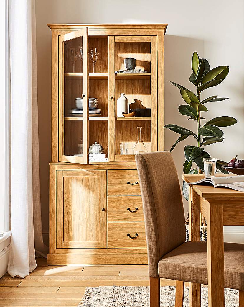 Julipa Ashford Display Unit - Oak