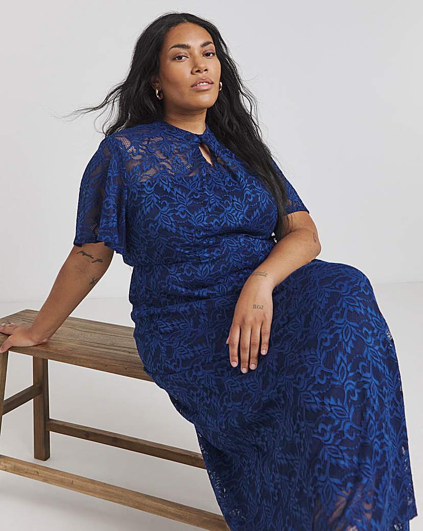 Joanna Hope Value Lace Midi Dress