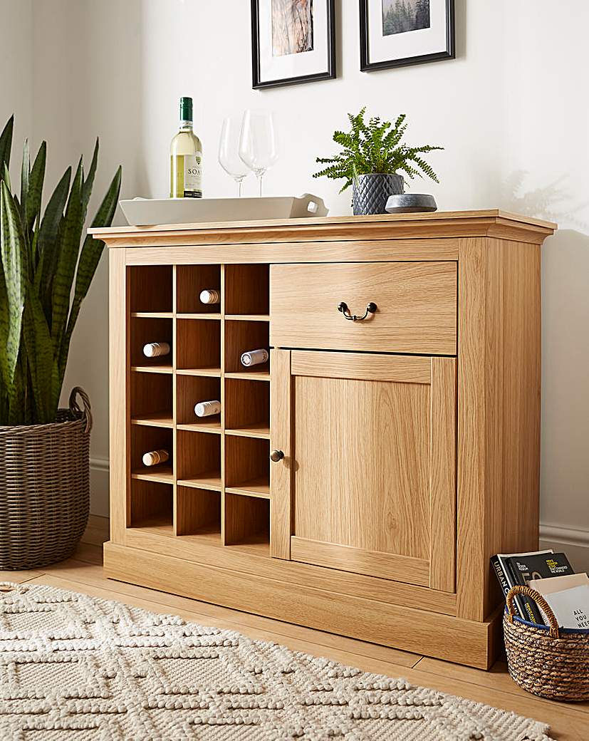 Julipa Ashford Drink Cabinet - Oak