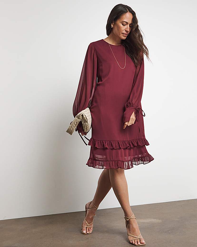 Joanna Hope Tie Sleeve Dress