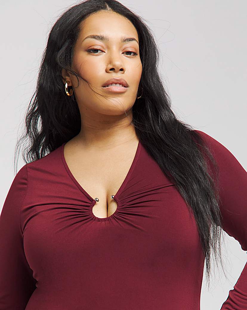 Joanna Hope Ruched MAGISCULPT Dress