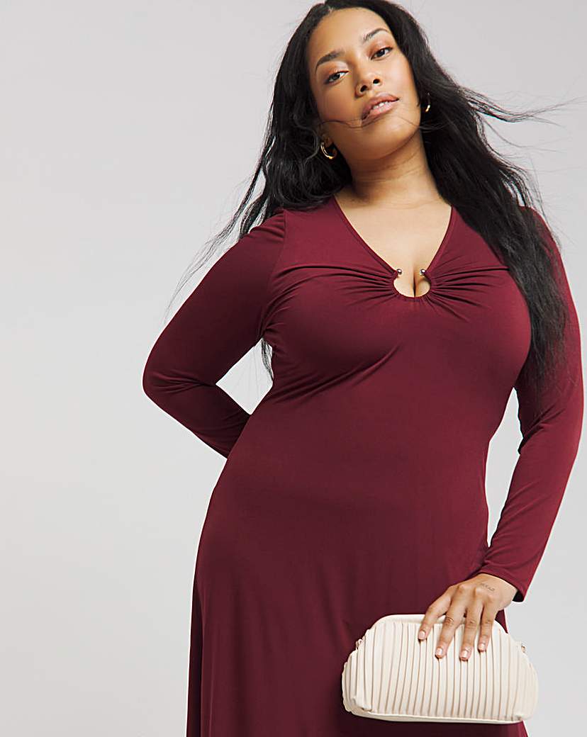 Joanna Hope Ruched MAGISCULPT Dress