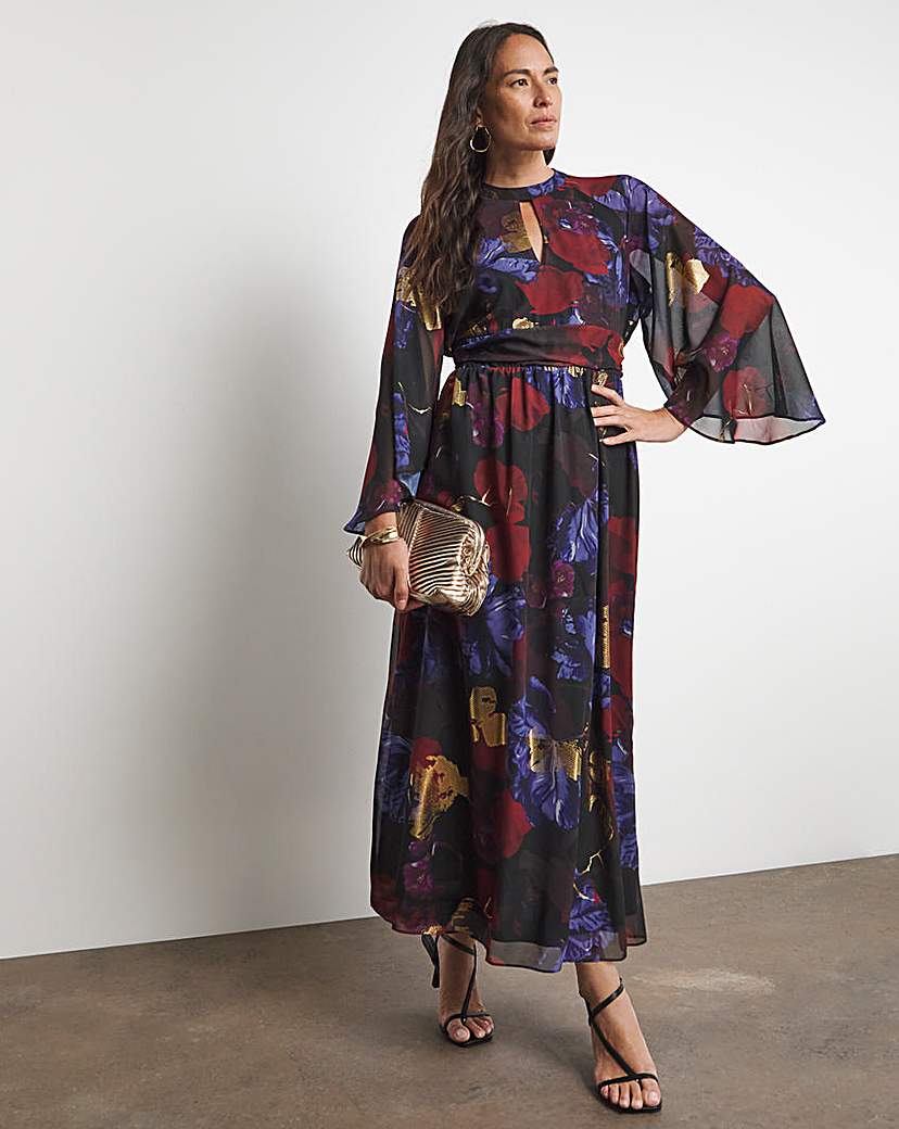 Joanna Hope Printed Maxi Dress