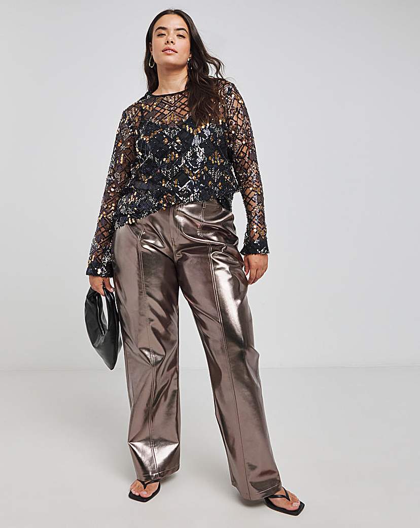 Joanna Hope Beaded Top
