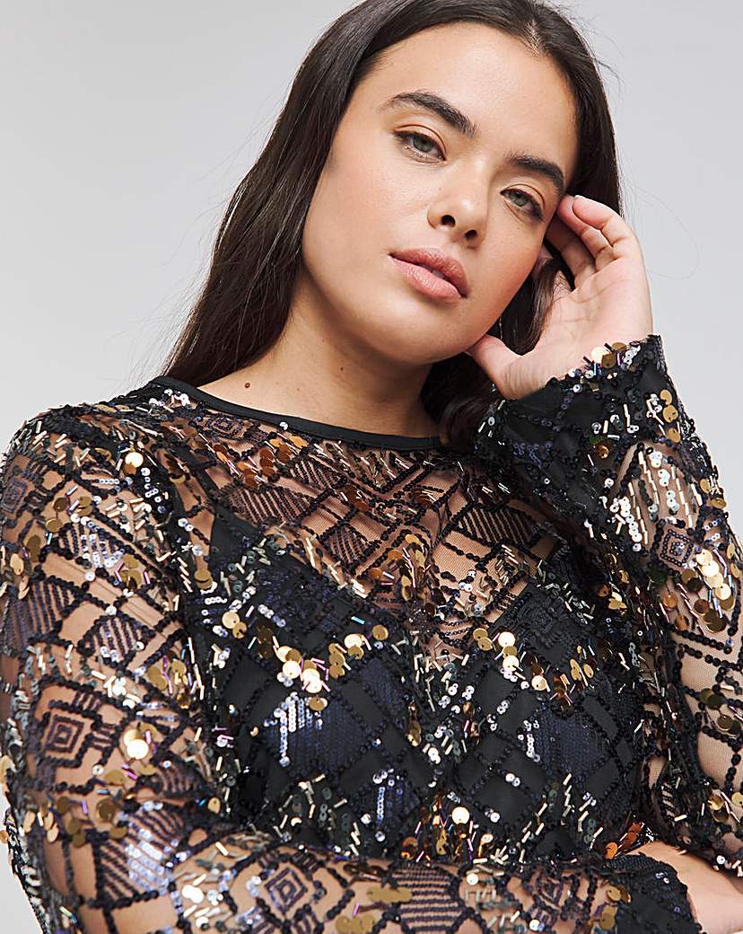 Joanna Hope Beaded Top